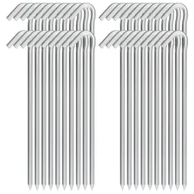 Ok5star 723265454738 Metal Tent Stakes Heavy Duty 9 Inch 40 Pack Anti-rust Galvanized Steel Groun