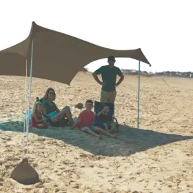 Otentik 755641203272 Beach Sunshade - With Sandbag Anchors The Original Since 2