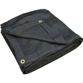 746b Prosource Mesh Tarpaulin 16 Ft L 8 W Polypropylene Black