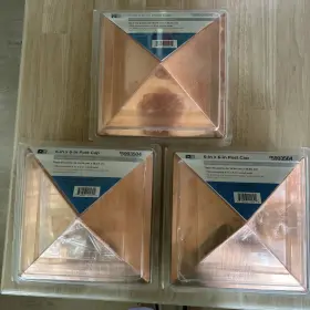 5993504 Rb 3 New 6x6 Copper Post Cap Unopened Lowes