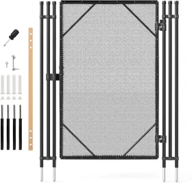 Nl-nlsf4g-01 Real Relax Pool Fence Gate 4 2.5 Ft Door For Inground Pools With