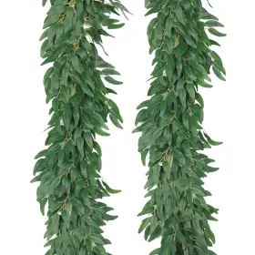 Recutms B0cxwrzhyf Artificial Willow Leaves Vine Twigs 2pcs 6ft Fake Hanging Plant Silk Wil