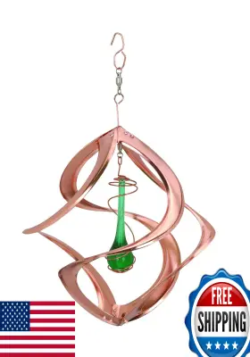B00170biyy Red Carpet Studios The Original Helix Cosmix Wind Spinner 3d Copper 11 Inch