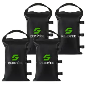 Rsb-120 Rehoyee Sand Bags For Canopy Legs Empty Sandbags Weight 120lbs Black