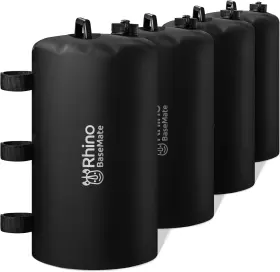 Rbw-buwb-014 Rhino Basemate Canopy Water Weights - 92 Lbs Set Of 4 10 Liters