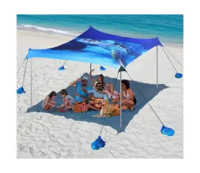 Upf50 Rhino Valley 732133596838 Beach Tent 10 X Ft Shade Canopy Protection 8 S