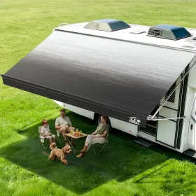 Rvsnail Kye3696-00 Rv Awning Fabric Replacement 13ft2 Inch Camper 19.5oz Hea