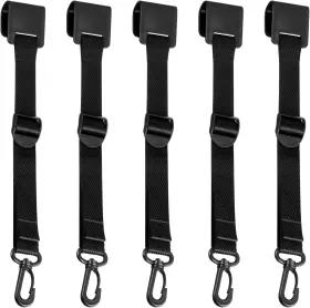 17952 Shappy Canopy Hanging Clips Tent Clip For Vendor Booth Display Black