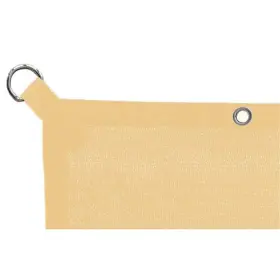 E9010020w Shatex Shade Cloth/panel 10ftx20ft Beige Knitted Hdpe 90% Uv Sunblock With Grommets