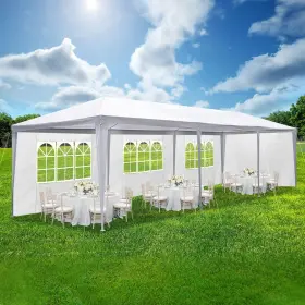 Smartxchoices 763684007061 10ft X 30ft Outdoor Waterproof Gazebo With 8 Sidewalls