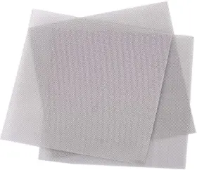 Stainlesssteel50mesh10cmx10cm Soikoi Ltkj 3pcs Stainless Steel 50 Mesh Micron True Filtration Screen Fine Grey