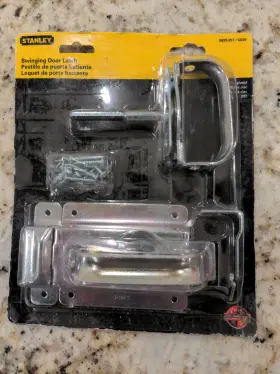 S833-251 Stanley National Cd25 Swinging Door Latch In Zinc Plated 0691 B3