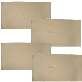 Cre-182 Sunnydaze Decor 4-piece 10 X 13 Ft Polyester Gazebo Sidewall Curtain Set - Tan By