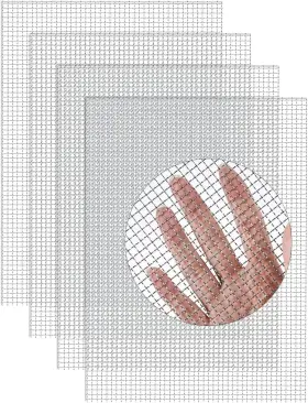 5mesh Toypopor 5mu4p 4pack 10ftft X 14ftft Wire Mesh Screen 304 Stainless Steel Anti-rusted