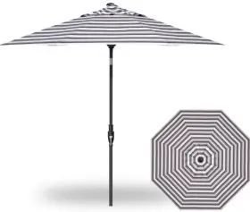 Um970-09 Treasure Garden Um970-09/48919 Used 9 Foot Glide Tilt Round Aluminum Market