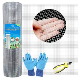 Tuokswwm-194850 Tuoks Hardware Cloth 1/2 Inch Square Openings - 19 Gauge 48ftft X 50ft Hot-dip Galvani