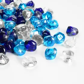 Vchin B0fr1mxfwh Blended Fire Glass Diamonds For Propane Pit Fireplace And Outdoor D