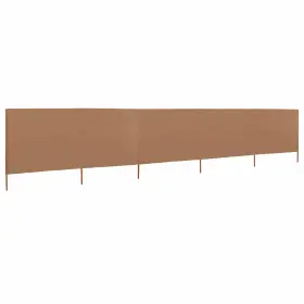 47157 Vidaxl 9-panel Wind Screen Camping Windbreak Privacy Beach Shelter Fabric