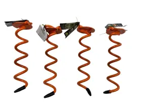 Ancfr10-org-a Vortex 10 Inch Spiral Folding Ring Anchor/orange 141151 Pack Of 4