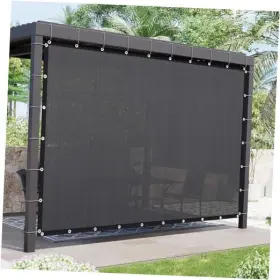 Sp1212gy Voxbin 90% Shade Cloth Outdoor Sun Cover With Grommets Uv 1 2 Ft Gray