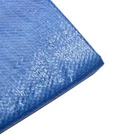 Sf-25x50bluetarp Voyager Tools 25x50 Blue Tarp All Purpose Water Weather Proof Boat Car Atv Privacy Cover