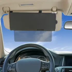 Wp-3visorextend Wanpool Clr Blk Car Visor Extender Sunshade With See Through Piece To