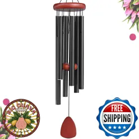 B0bzbs7gjp Wenana Large Aluminium Wind Chimes Outdoor Soothing Melodic Memorial Sympathy 36 Inch