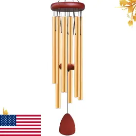 B0bzbt1gw9 Wenana Large Aluminum Wind Chimes Outside - Melodic Tones Memorial And Sympathy Gift