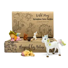 B0bpqw352p Wild Pixy Baby Miniature Fairy Garden Set Springtime Accessories Kit