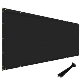 Windscreen4less 635292677830 Privacy Fence Screen 5ft X 25ft Heavy Duty Windscreen Fencing Mesh Fabric Shade