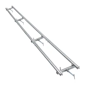 369144118 Woodstarter 9ft Rail Mill Guide System Adjustable Saw Milling Rails With 4 Crossb