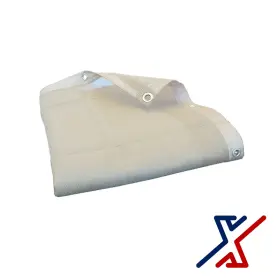 X1t-can-mes-whi-3010 X1tools 30 Ft. X 10 Heavy Duty White Sun Shade / Screen Awning By X1tools/shades