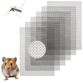 723411 Xthrotsenk 1 Mlxoakwp 6 Pcs Stainless Steel Wire Mesh Sheet 20 Air Vent Fine Meshs 1mm Hole Wo