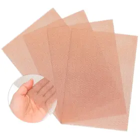 Xie-yaocom-2519 Yaocom 4 Pack 11.81 X 8.27 Inches Copper Woven Mesh Screen 99.9% Pure As Shown