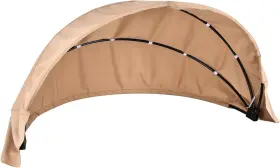 Yaqsfgrz 793898457130 Outdoor Daybed Replacement Canopy Patio Wicker Beige