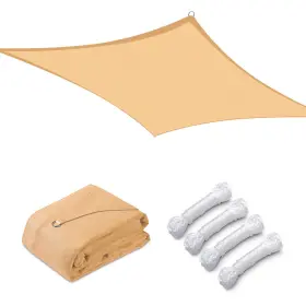 Ys-sss-07-006 Yessources 13x10ft Rectangular Sun Shade Sail Outdoor Patio Rectangle Cover Canopy Rope