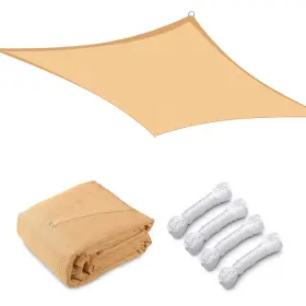Ys-sss-07-008 Yessources 20ft X 16ft Outdoor Sun Shade Sail Patio Pool Lawn Rectangle Cover Uv Block Canopy