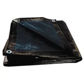 5wtl0 Zoro Select 19 Ft X 6 In Standard Duty 5.1 Mil Tarp Brown/black