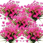 Grunyia Artificial Flowers Outdoor Uv Resistant Fake Plants Indoor Outside New. Price: $33.74.