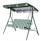 Patio Swing Canopy Replacement Top - 3 Seat Cover For Porch, Garden (GREEN/64... New. Price: $35.99.