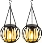 Kooper Solar Lanterns Outdoor Waterproof, Upgraded Metal Hanging Lights New. Price: $40.99.