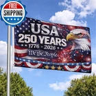 Azrra 250 Anniversary Usa Flag 3X5 Ft Double Sided 3-PLY 1776-2026 Year New. Price: $41.38.