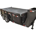 New! Aluminum System With Mesh Tarp, 7-1/2 X 20 Ft.!!. Price: $479.95.