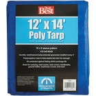 Do It Best Blue Woven 12 Ft. X 14 Medium Duty Poly Tarp 700525 Sim Supply, New. Price: $18.14.
