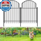 19PCS Decorative Garden Fence, 20IN(H)/20.5FT(L) Rustproof Metal Fences Animal B New. Price: $62.51.