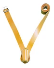 Tan/russet Single Leather Carrying Belt Color Guard Parade Flagpole Holder Annin Used. Price: $55.75.