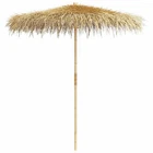Garden Parasol With Banana Leaf Roof Umbrella Sunshade Outdoor Bamboo Vidaxl New. Price: $316.99.