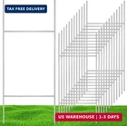 Therwen 12 Pcs Stakes For Yard Signs 30'' X 10'' Metal Heavy Duty Frame Wire New. Price: $55.23.