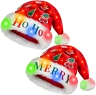 Mgparty Up Santa Hat With Led Lights Funny Christmas For Adults Xmas New. Price: $40.79.