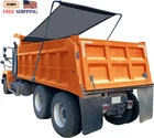 Dump Truck Mesh Tarp 7'X20' - Heavy Duty Trailer Cover With 6'' New. Price: $166.00.
